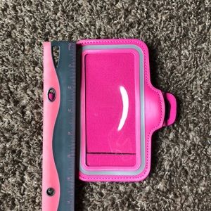 HOT PINK iphone 6 phone holder WORKING OUT